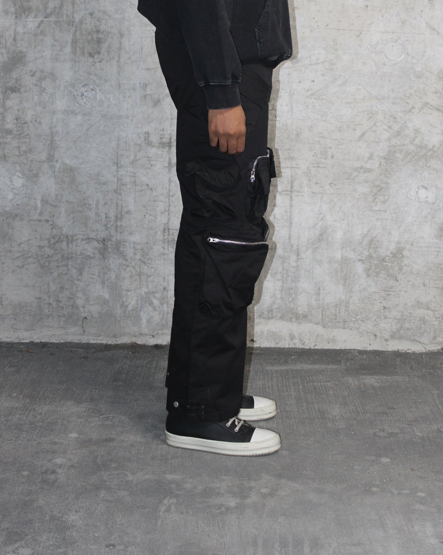 Zipper Pockets Cargo Pants