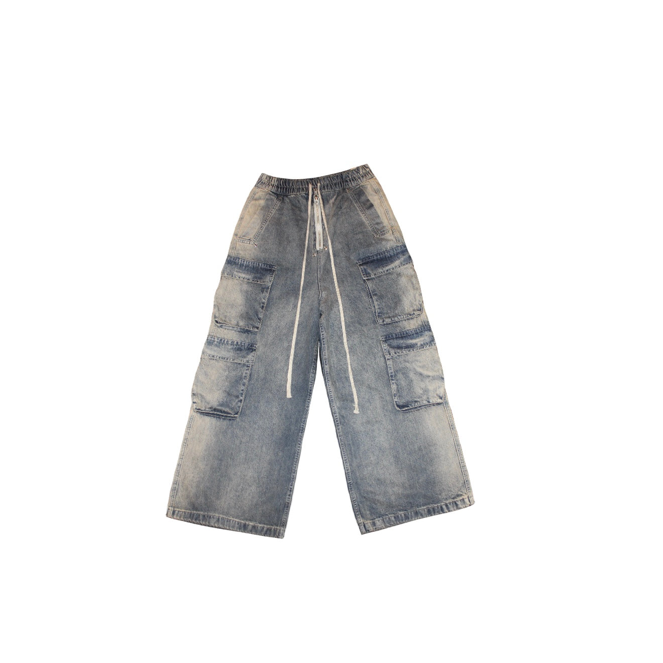 Indigo Double Cargo Jeans