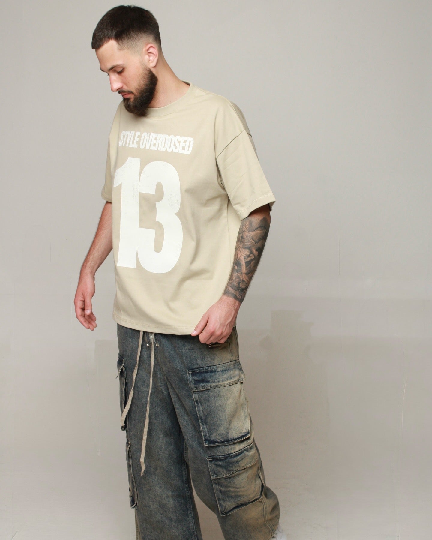 Indigo Double Cargo Jeans