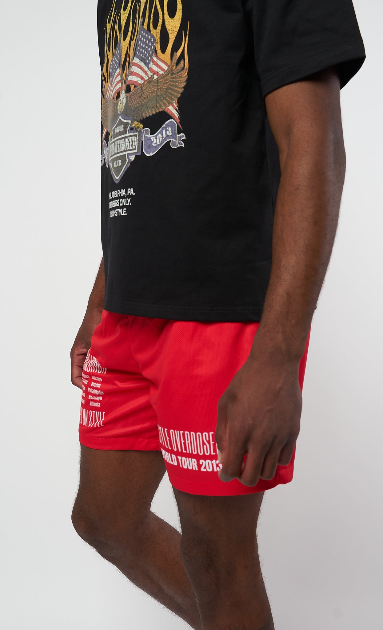 World Tour Shorts - Red