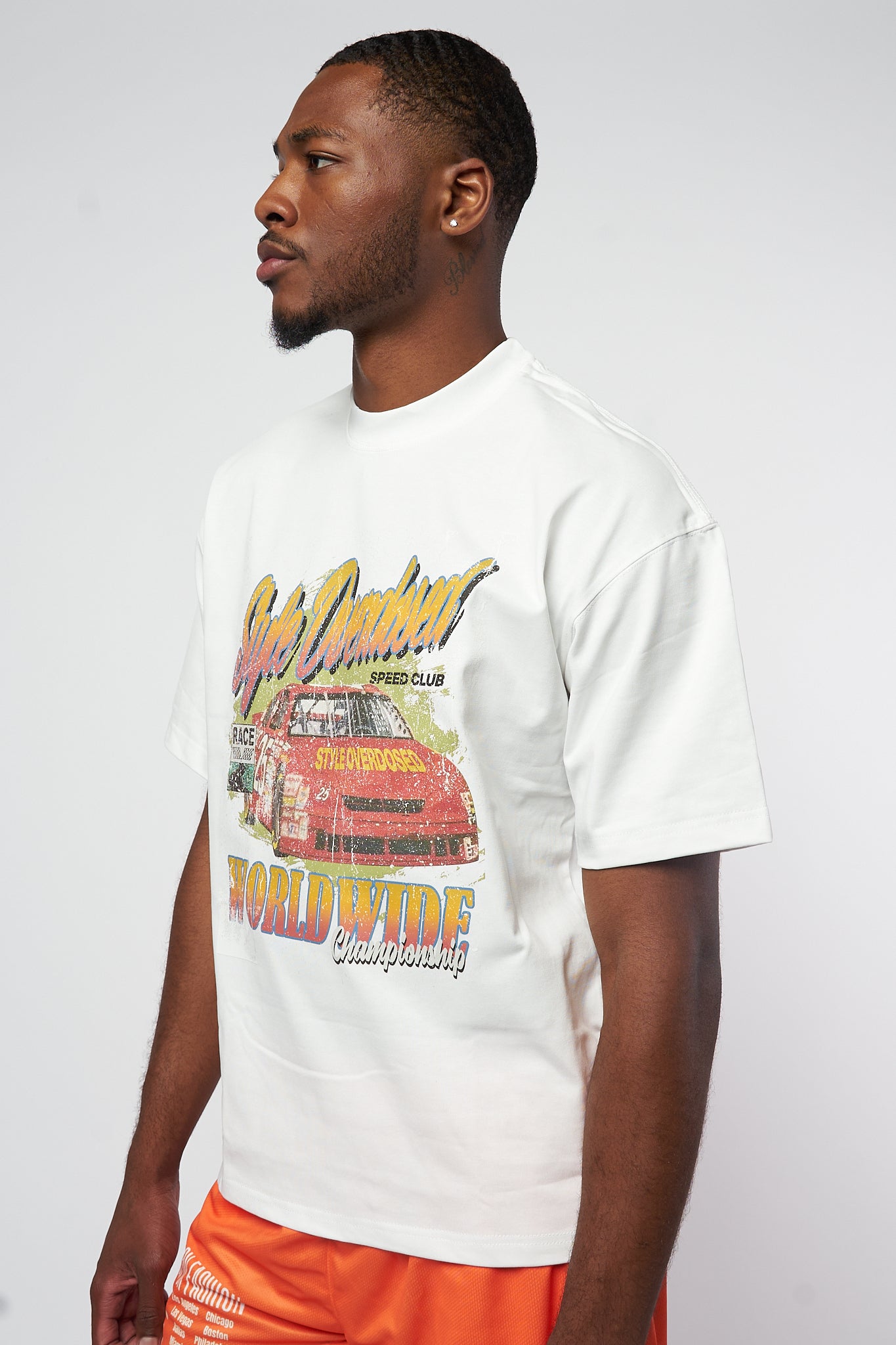 Premium Heavyweight T-Shirt - Race Car