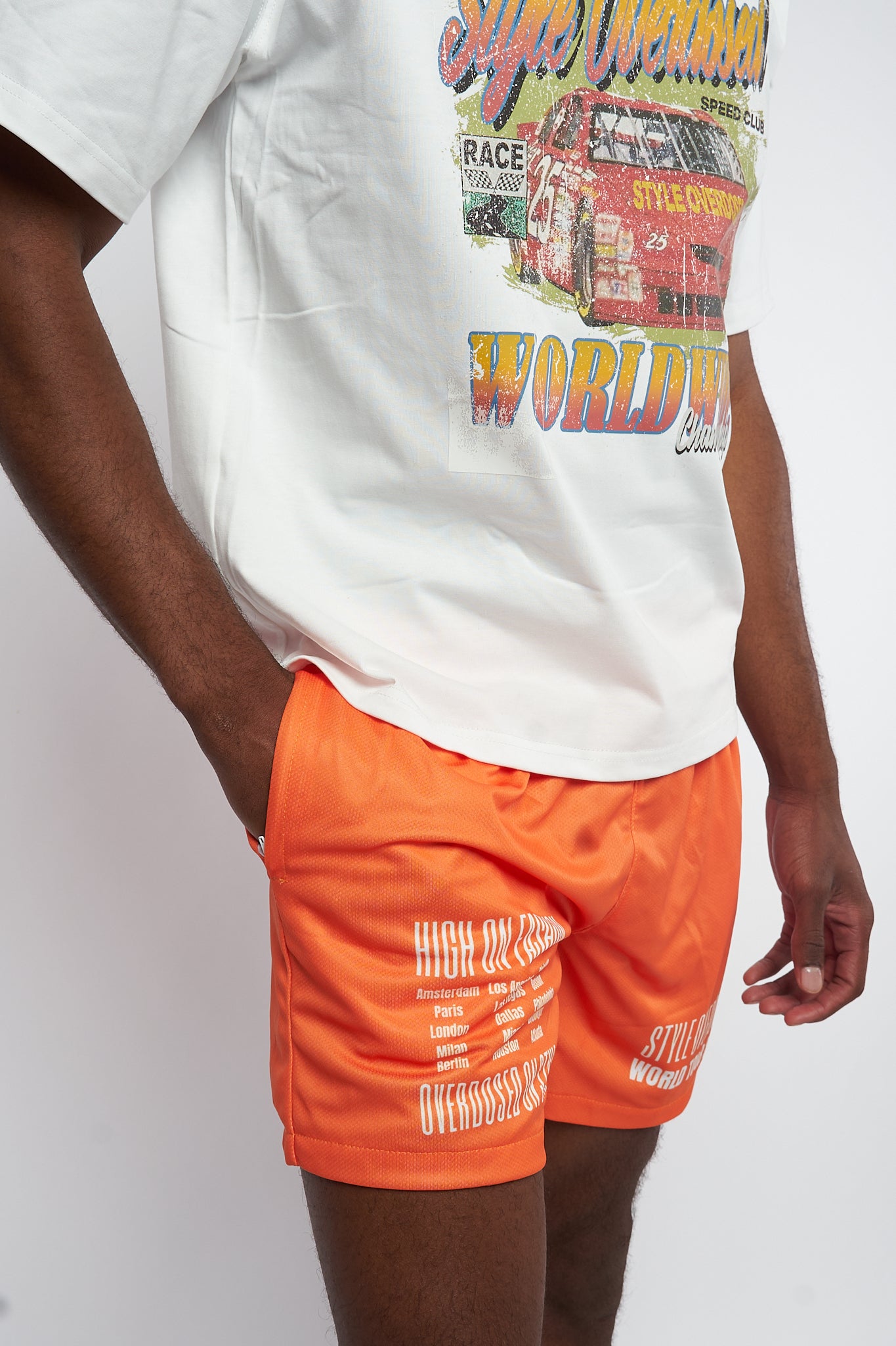 World Tour Shorts - Orange