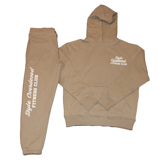 Beige Luxe Heavyweight Sweatsuit