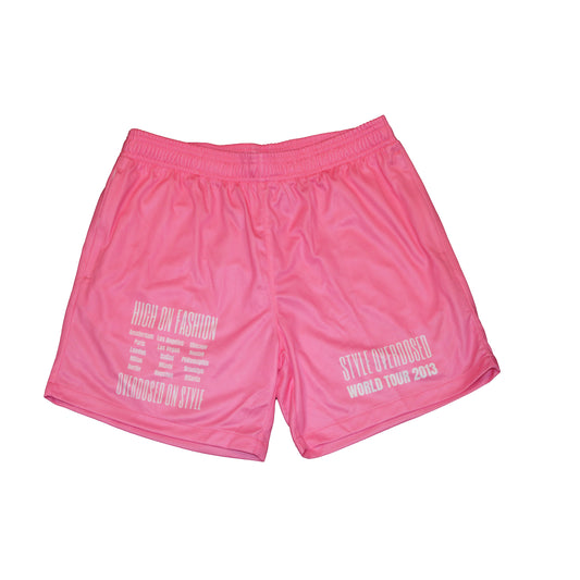 World Tour Shorts - Pink