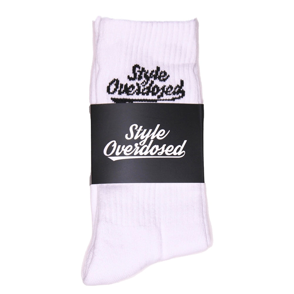 Stitched Logo Socks