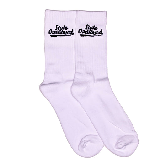 Stitched Logo Socks